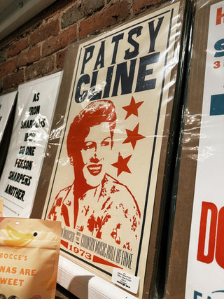 Hatch Show Print - Patsy Cline Poster