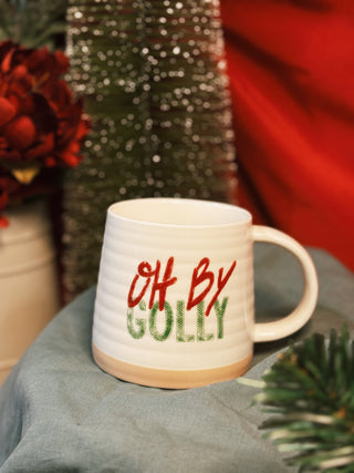 Stoneware Mug w/ Holiday Saying