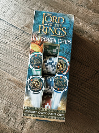 Lord of The Rings 100 Piece Poker Chips