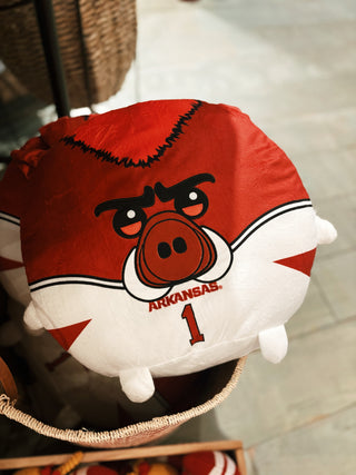Sleep Squad Arkansas Razorback Big Red 12" Plush