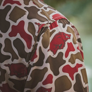 Amigo Provisions: Razorback Camo Long Sleeve Button-Up Shirt