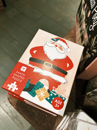 Santa Christmas Puzzle for Children - 50 Pieces