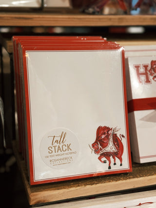 Hog with Bandana Stack Pad