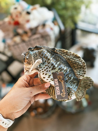 Denim Crappie- Dog Toy