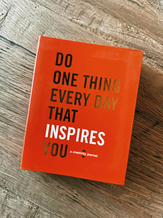 One Thing Every Day - Creativity Journal