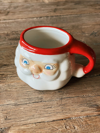Winking Santa Mug