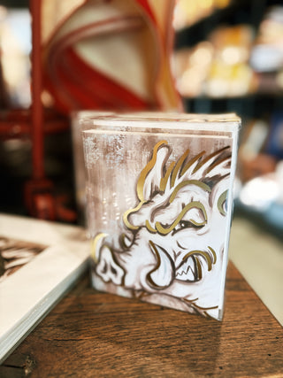 Golden Hog Folded Notes