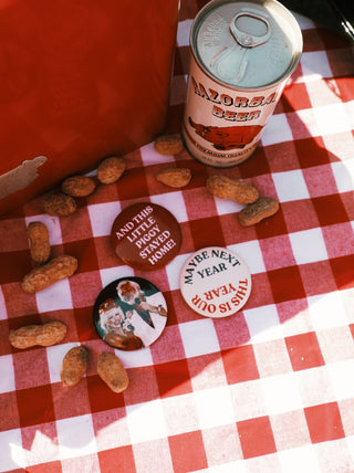 Piggy Stayed Home Button