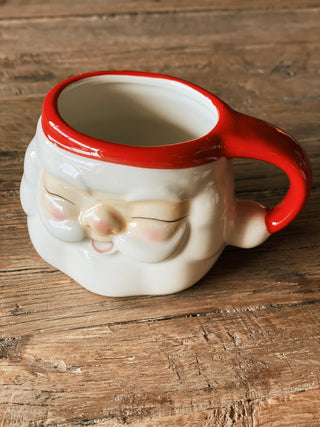 Winking Santa Mug