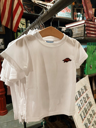 Arkansas Razorbacks Impressions Boys T-Shirt: White
