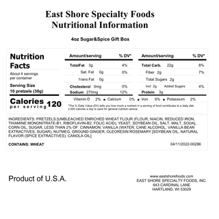 Sugar & Spice Pretzels GiftBox