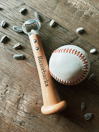 Baseball BBQ: ARKANSAS "PICKOFF" BOTTLE OPENER