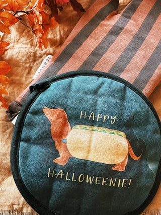 Halloweenie Pot Holder Set