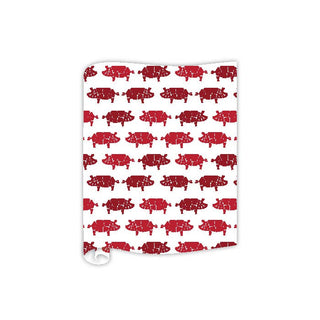 Arkansas Pigs Table Runner