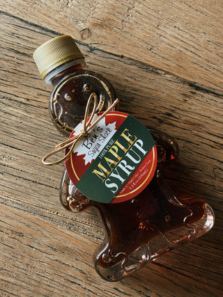 Christmas Maple Syrup Gingerbread Man