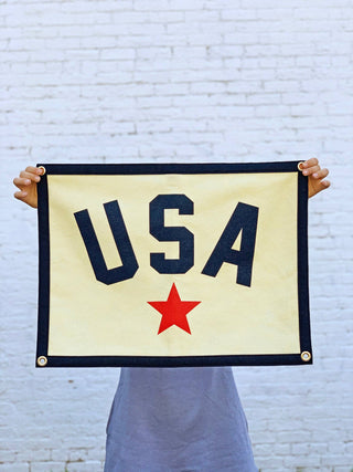 Oxford Pennant - USA Camp Flag