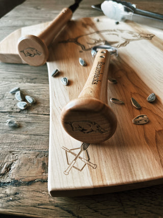 Arkansas BBQ: ARKANSAS CUTTING BOARD | JERSEY STYLE