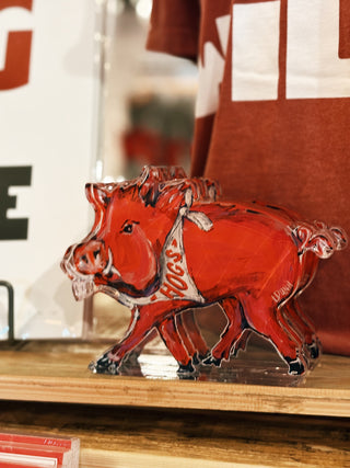 RAZORBACK ACRYLIC: Large