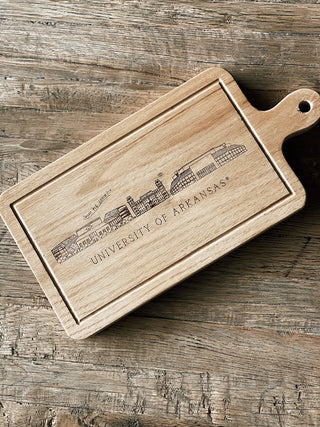 Arkansas Skyline Charcuterie Board