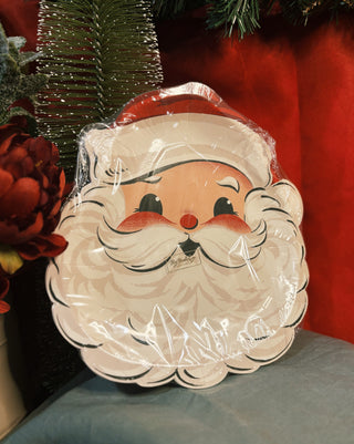 Retro Santa Plate