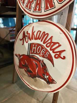 Arkansas Mascot/Retro Burlee