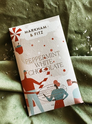 Markham and Fitz: Peppermint White Chocolate