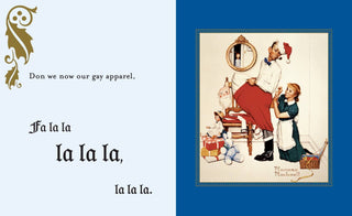 Deck the Halls Norman Rockwell