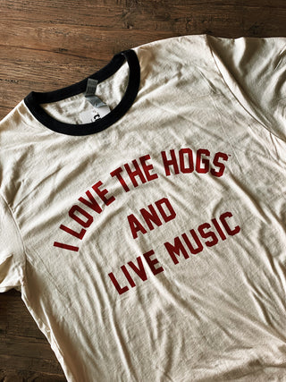 I Love The Hogs And Live Music Ringer