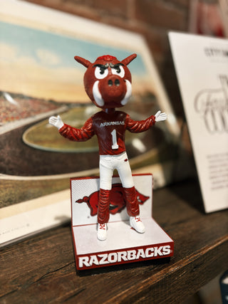 Arkansas Razorbacks Mascot Bobblehead: Big Red- Red Jersey