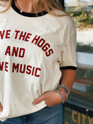 I Love The Hogs And Live Music Ringer