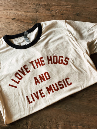 I Love The Hogs And Live Music Ringer