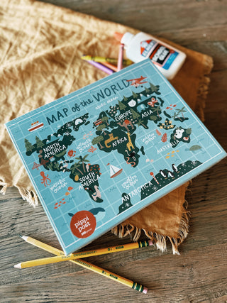 Map of the World 300 Piece Jigsaw Puzzle