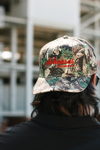 Arkansas Razorbacks Hat- Camo/Red