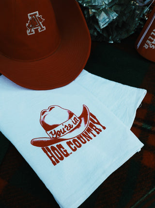 Hog Country Tea Towel