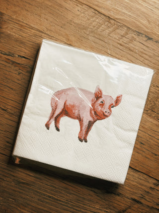 Arkansas Pigs Napkin Set