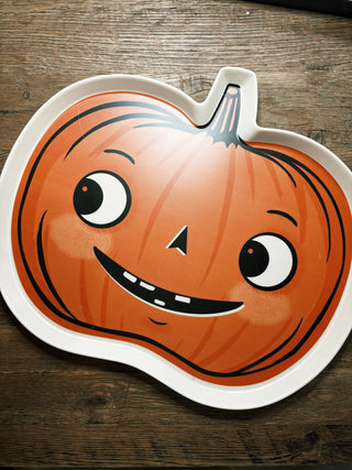 Pumpkin Bamboo Tray
