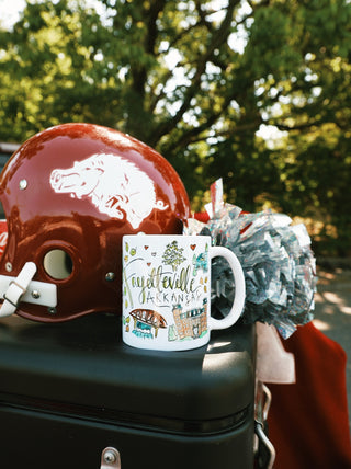 Fayetteville Watercolor Mug