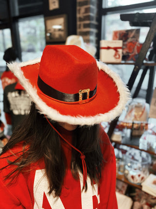 Santa Cowboy Hat
