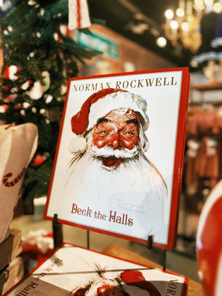 Deck the Halls Norman Rockwell