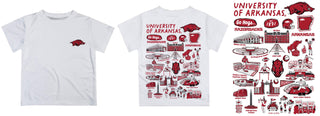Arkansas Razorbacks Impressions Boys T-Shirt: White