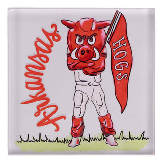 Arkansas Mascot Napkin Weight
