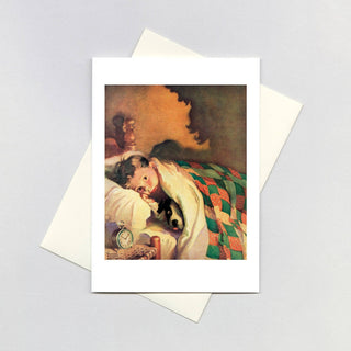 Boy and His Dog - Christmas Card