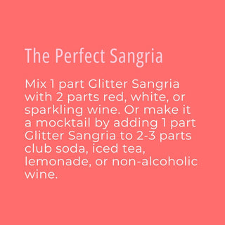 Glitter Sangria Cocktail Mix/Syrup