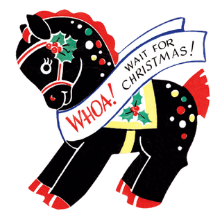 Vintage Christmas - Holiday Sticker Box