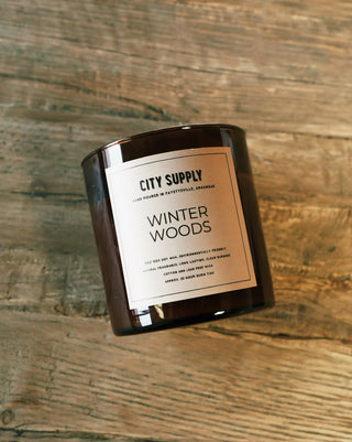 City Supply x Lost and Found Collective: Winter Woods Candle