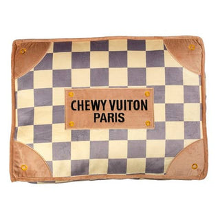 Checker Chewy Vuiton Bed - Medium/Large