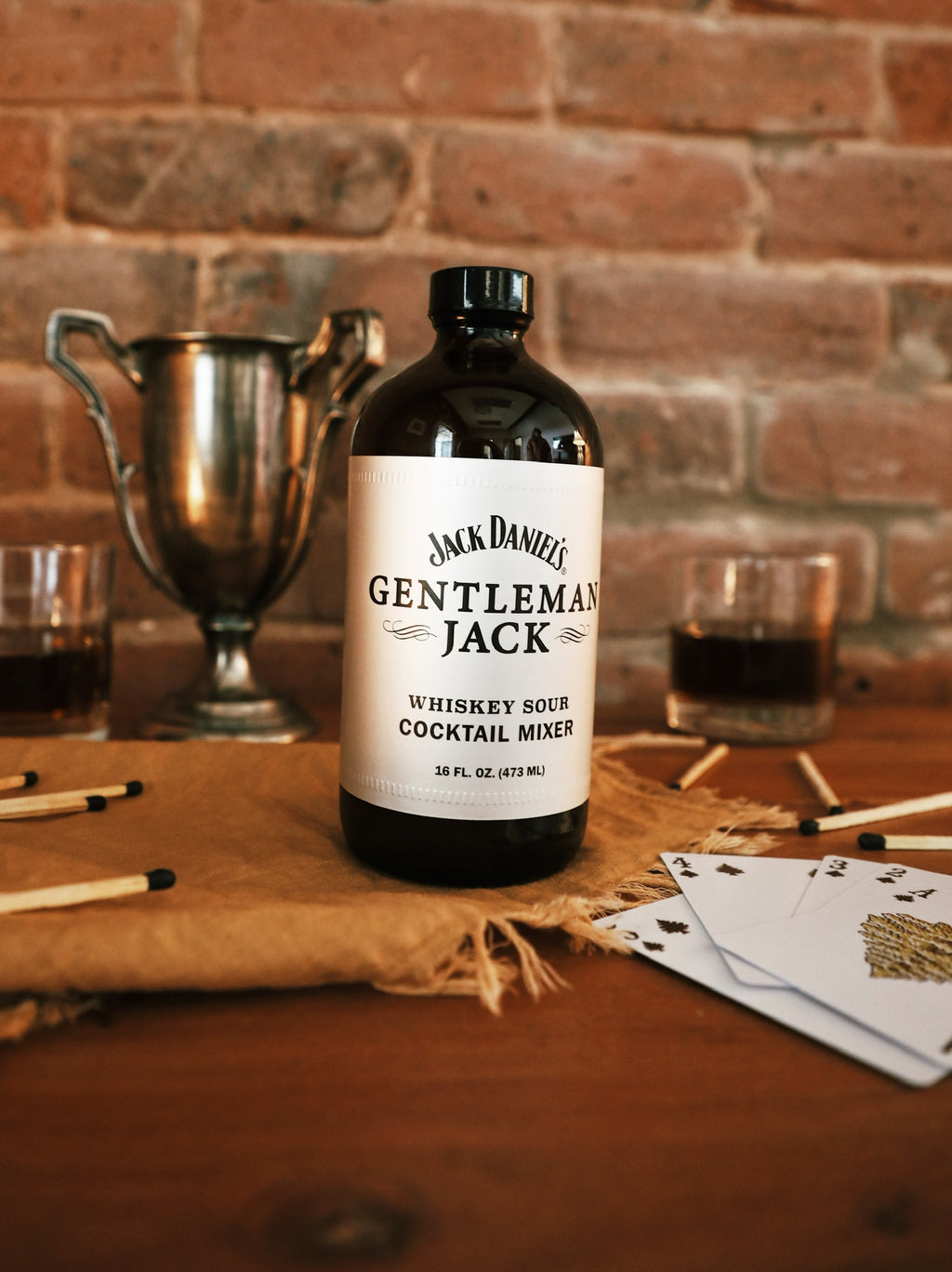Jack Daniel's Gentleman Jack Whiskey Sour Cocktail Mixer