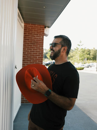 Arkansas Razorbacks Logo T-Shirt- Black