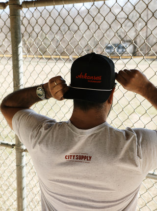 Arkansas Razorbacks Hat - Black