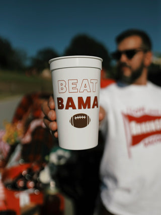 Beat Alabama Stadium Cups